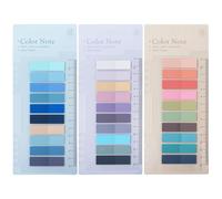 DOETYD 600 Pcs Sticky Notes Pack of 3 Pads Sticky Tabs and Book Tabs, Coloured Page Markers Labels for Reading, Notebook, Study Notes, Office or School File Classification (Multicoloured)