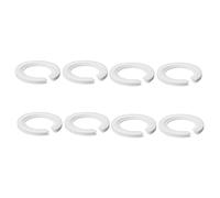 DOETYD 8 Pack E27 to E14 Lampshade Reducer Ring Plastic, Lamp Shade Reducer Ringe, E27 to E14 Adapter Lamp Shade Adapter Ring Lampshade Adapter Rings 42mm to 29mm