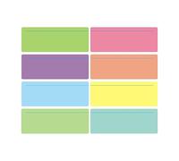 DOETYD 8 Pcs Dyslexia Overlays Coloured Dyslexia Reading Strips Highlight Dyslexia Reading Aids for Dyslexia Irlens, ADHD and Visual Stress