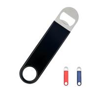 DOETYD Beer Bottle Opener Heavy Duty Stainless Steel Bartender Bar Blade Professional Beer Opener for Bar Restaurant and Kitchen Use, Black