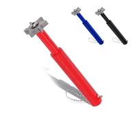 DOETYD Golf Club Groove Sharpener with 6 Carbide Tungsten Steel Cutters, Golf Club Cleaner and Club Repair, Re-Grooving Cleaning Tool, Perfect Tool Accessories for Golf Irons Red
