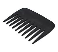 DOETYD Hair Comb Wide Tooth Haidressing Comb No-Handle Styling Hairdressing Tool Anti Static Streaker Comb for Women and Men Barber, Black