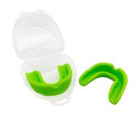 DOETYD Mouthguard Slim Fit, Adult and Junior Sport Mouth Guard Gum Shield with Case for Kids Youth for School Combat Sport, MMA, Rugby, Judo, Soccer and More(Green)