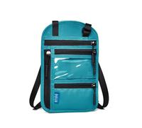 DOETYD RFID Blocking Travel Neck Wallet for Men & Women - Anti-Theft Passport Holder Slim Neck Pouch(Lake Blue