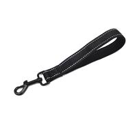 DOETYD Short Dog lead for Training, Short Leash with Soft Padding, Nylon Reflective Pet Walking Leash, Strong and Durable, 11.8 Inch (Black)