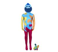 (Doey the Doughman, 130) Poppy Playtime 4 Cosplay Costume Jumpsuit Yarnaby Pianosaurus Doey Bodysuit Party Fancy Dress for Kids Adult
