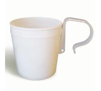 Doey's Church Pew Clip & Flower Vase Made in USA Double as Wedding Ceremony & Reception Decorations (6-Pack) Secure Fresh Floral Arrangements to Pew End, Bench, Chair. Reuse Flowers on Tables