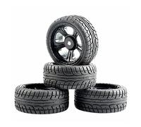 DOFABI 4PCS Speed Tires Insert Sponge Wheel, for HSP, 1/10 1:10 Touring Car rc car wheels(Rim03H-8003)
