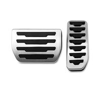 DOFABI AT Transmission Car Accelerator Fuel Clutch Brake Pedal, for Range Rover Evoque Discovery, for Jaguar, XE F-Pace XF X760 X761 X260 AT Without Rest Car Footrest Pad