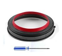 DOFABI For Dyson, V12 SV20 V10 V11 SV14 V15 Vacuum Cleaner Dust Bin Top Filter Sealing Ring Replacement Dust Bucket Cleaner Spare Part sealing ring(Size:V10 SV12)