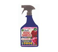 Doff 2 In 1 Rose Shield Bug & Fungus Control Spray 1L Fast Acting Insecticide For Indoor Outdoor Pest Protection Gardens