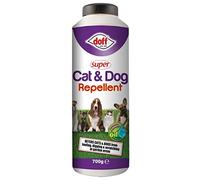 Doff 2 x 700g Super Cat & Dog Repellent - Shaker Bottle safe around the garden