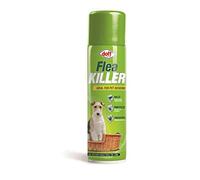Doff 2 x Flea Killer 200ml Aerosol tick Home Carpets Floors Pet Larvae Treatment Spray