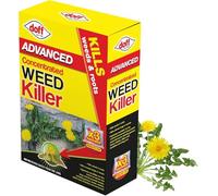 Doff Advance Concentrated Weedkiller 3 x 80ml - Glyphosate Weed & Root Killer Sachets, Fast-Acting Garden Weed Control for Paths, Patios & Lawns