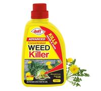Doff Advanced Concentrated Weedkiller - 1L Ready for Dilution in Water for Garden Protection - Kills Deep Rooted Weeds from Pathways to Driveways - Long Lasting Weed Control - Strong Weed Killer