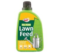 Doff All Year Lawn Feed Garden Essential Feed Fast Acting, 1 x Doff All Year Lawn Feed 1L by Thompson and Morgan