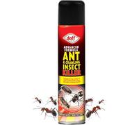 Doff Ant & Crawling Insect Killer 300ml Aerosol, Ready-to-Use Advanced Formula Insect Killer - Targets & Controls Crawling Insects - Ants, Cockroaches, Beetles, Fleas - Indoors & Outdoors