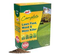 Doff Complete Lawn Feed Weed Moss Killer Granules 3.2kg