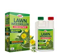 Doff Concentrated Lawn Weedkiller - 200ml Ready for Dilution in Water for Lawn Protection - Kills Vegetation & Rooted Weeds on Law