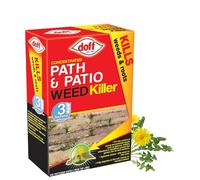 Doff Concentrated Path & Patio Weedkiller - 3 Sachets for Dilution in Water for Garden Protection - Kills Deep Rooted Weeds from Pathways to Driveways - Long Lasting Weed Control - Strong Weed Killer