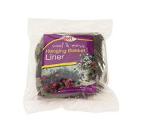 Doff Hanging Basket Liner Brown (One Size)