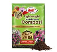 Doff Lightweight Multipurpose Compost Expands 15L Peat-Free