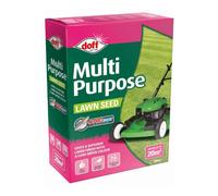Doff Multipurpose Lawn Seed 500g with PROCOAT micro-nutrient coating - High Germination for Spring & Summer Lawn Renovation