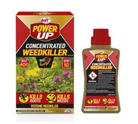 Doff Power Up Concentrated Weedkiller, Fast-Acting Systemic Garden Weed Control, Kills Roots & Weeds, Makes Up to 10L Solution, Ideal for Paths, Patios & Driveways, (250ml)