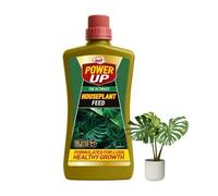 Doff Power Up Houseplant Feed | Concentrated Liquid Indoor Plant Food | Bio-Boost Technology | Promotes Lush, Healthy Growth | Ideal for All Indoor Plants | Stronger Leaves & Greener Foliage - 200ml