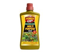 Doff Power Up Multi Purpose Feed, Makes Up To 40L | All-Purpose Liquid Plant Food | NPK 8-8-8 Balanced Fertiliser | Ideal for Flowers, Fruit, Vegetables & Shrubs | Plant Safe Technology