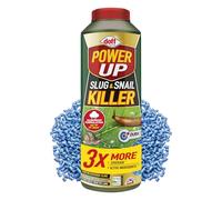 Doff Power Up Slug & Snail Killer - 3X More Powerful, 3X More Coverage Slug Pellets for Gardens & Homes - Rainproof & Fast-Acting Slug & Snail Control, 650g