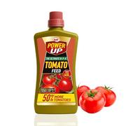 Doff Power Up Tomato Feed - Concentrated Liquid Plant Food - Ultimate NPK Formula with Water Management Technology - Boosts Growth & Yield (200 ml), Proven To Grow Up To 50% More Tomatoes