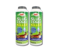 Doff Slug and Snail Killer Pellets Garden Slug Repellent Pet Friendly Organic 500g (Pack of 2)