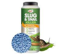 Doff Slug & Snail Killer | 400g Garden Slug Pellets | Ferric Phosphate Formula for Effective Slug and Snail Control | Long-Lasting Protection in Damp Conditions for Up to 14 Days - Safe for Crops