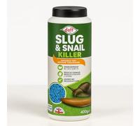 ZOPPER - Slug & Snail Killer Pellets 400gm Suitable for Organic Gardening - Ready-to-Use Bait Ferric Phosphate to Control Slugs and Snails