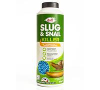 Doff Slug & Snail Killer Pellets 800g Pet Friendly Organic Slug & Snail Repellent for Garden, Showerproof