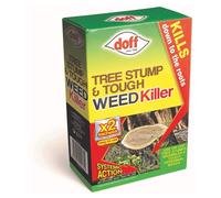 Doff Tree Stump Killer Tough Weedkiller Super Strength, 2 x Doff Tree Stump and Tough Weedkiller Sachets by Thomspon and Morgan