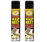 Doff Wasp Nest Destroyer Foam - 300ml (Pack of 2) | Indoor & Outdoor Use | Effective Wasp Nest Removal & Control | Fast-Acting Foam for Safe Wasp Elimination