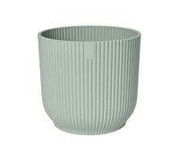DOFFITAX Vibes Fold Round Plant Pot - Modern Indoor and Outdoor Decorative Planter, Lightweight Durable Flower Pot, and Colours for Home and Garden (Sorbet Green, 16cm)
