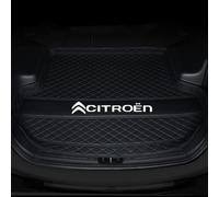 DOFFO Tailored Car Boot Mats for Citroen C5 Aircross 2017-2021 2022 2024,leather Rear Trunk Liner Cargo Tray Floor Carpet Guard Cover Pad Accessories,G-Black