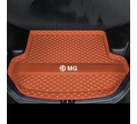 DOFFO Tailored Car Boot Mats for MG ZS (Gasoline/EV) 2017-2024,leather Rear Trunk Liner Cargo Tray Floor Carpet Guard Cover Pad Accessories,D-Brown