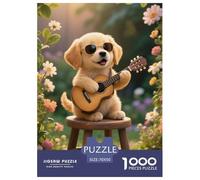 Dog 1000 Piece for Adults And Kids, Fun Challenging & Brainteasing Jigsaw Puzzles, Jigsaw Puzzle Stress Reliver Family Educational Games 70x50cm/1000pcs