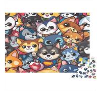 Dog 1000 Piece Jigsaw Puzzles for Adults Featuring Artistic Design Centenary Jigsaws As Dementia Friendly Activities for Concentration Games 70x50cm/1000pcs