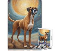 Dog 1000 Piece Puzzle For Adults Play And Learn Smart Activity Unique Heartfelt Celebration Gift Size 38x52cm