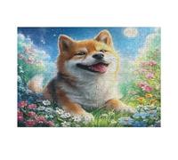 Dog 300 Pc Classic Jigsaw Puzzle Science Fiction Puzzle for Adults Hard Challenging Hobby Home Decor Poster Eco Friendly Material 300 PCS