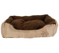 Dog 38849 Pet Cushion Size S 61 x 48 x 49 cm 2 x Assorted Colours Beige/Brown