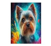Dog 500 Pc Classic Jigsaw Puzzle Science Fiction Puzzle for Adults Hard Challenging Hobby Home Decor Poster Sturdy Creativity & Gift Giving 500 PCS