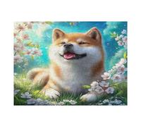 Dog 500 Pc Classic Jigsaw Puzzle Science Fiction Puzzle for Adults Hard Challenging Hobby Home Decor Poster High-grade Rigid Cardboard 500 PCS
