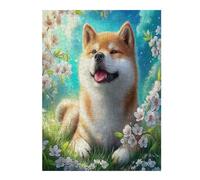 Dog 500 Piece Jigsaw Puzzle for Adults Science Fiction Meditation Aid Mindful Practice Detailed Design for Yoga Enthusiasts 500 PCS