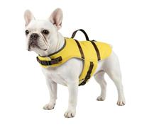 Dog Adjustable Buckle Reflective Breathable | Dog life jacket as a swimming aid for puppies small medium large pets boating sea lake river swimming pool